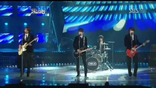 CNBLUE - Intuition & In My Head  @ SBS 가요대전 (Gayo Daejun) 2011