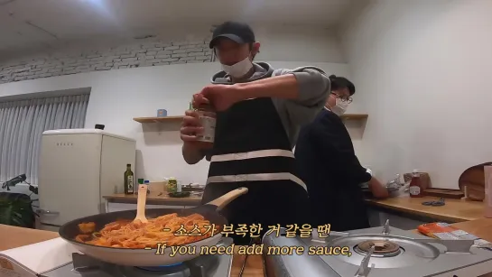 김치 토마토 파스타 드디어 공개! 찬열엠큐