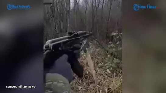 Tentara Wanita Ukraina Tertangkap Rusia di Tengah Hutan, Angkat Tangan Nyerah hingga Merintih (1)