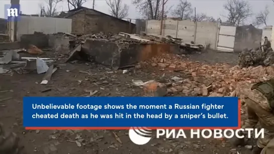 Russian soldier survives being shot in head by sniper | Ukraine war (1)