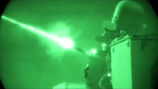 Awesome Mortar System (C-RAM) FIRING! US Army land based PHALANX test night!1 (1)