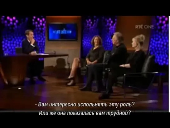 Вопросы АР о СС на Late Late Show