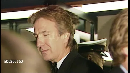 Alan Rickman Sense  Sensibility premiere February 21, 1996, London