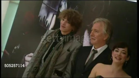 Alan Rickman at Sweeny Todd premiere January 10, 2008, London