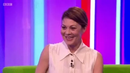 Helen McCrory at the BBC The One Show