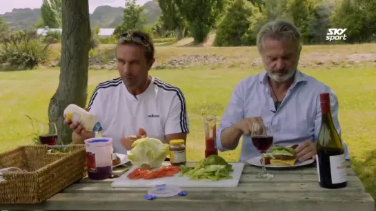 Sam Neill in "Getting Grilled with Marshy"