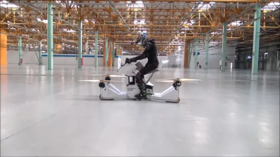 Hoverbike Scorpion-3 — летающий транспорт будущего