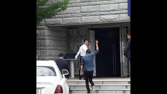 #jangkeunsuk 5 07 2016 приезд