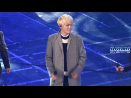 271213 [fancam] Onew - Passionate Goodbye @ KBS Gayo Daechukjae