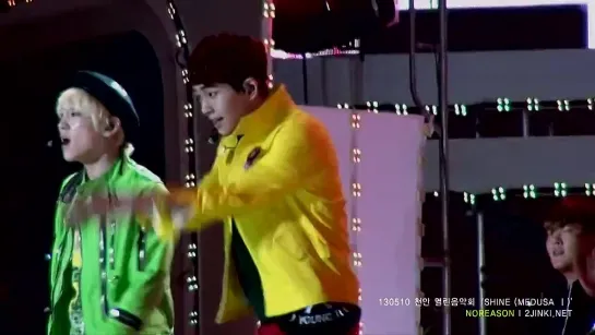 100513 [Fancam2] Onew - SHINe (Medusa I) @ KBS Open Concert