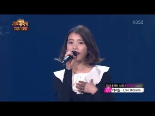 271213 Onew, IU, Daybreak -  Passionate Goodbye @ KBS Gayo Daechukjae