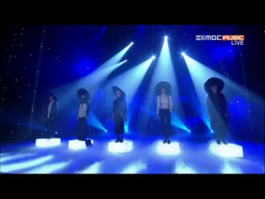 301013 SHINee - "Close The Door" & "Everybody" @ MBC Show Champion