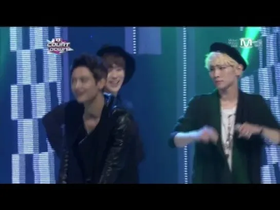 280213 SHINee Winner + Encore @ M! Countdown