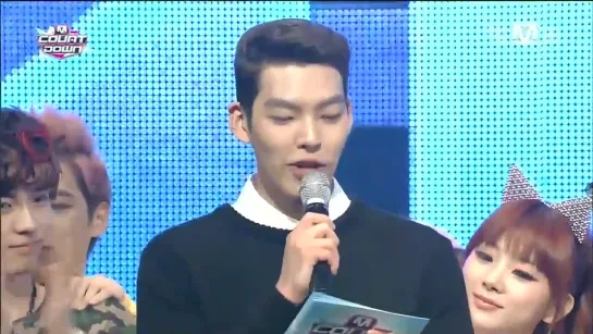 26.09.13 MC Kim Woo Bin/ Today's Winner G-DRAGON  M! Countdown