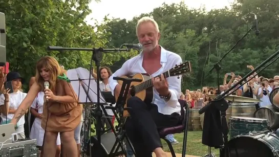 Sting - Englishman in New York (Live to Sting’s Tuscany house “Il Palagio”) 2018