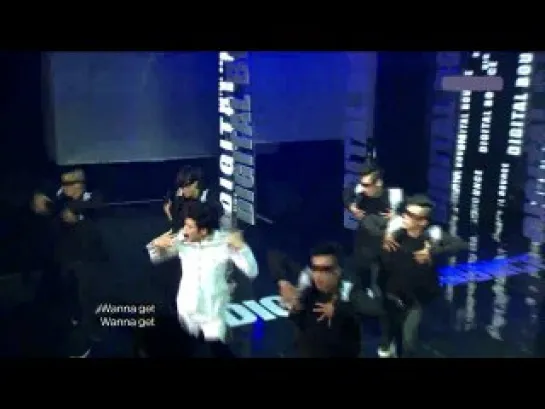 SE7EN feat. T.O.P - Digital Bounce (Music Core 2010.07.31). Абсолютно сверхкинковый Топ :Q___