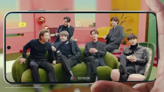 Samsung mobile x BTS