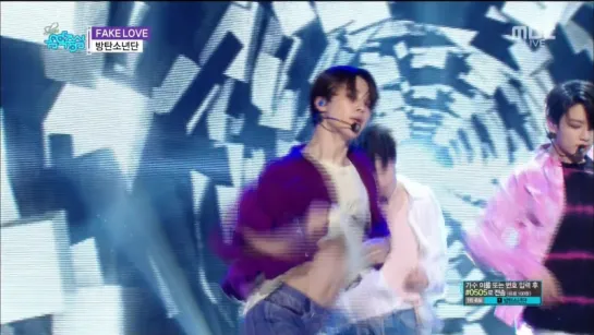 180602 BTS - Fake Love @ Music Core