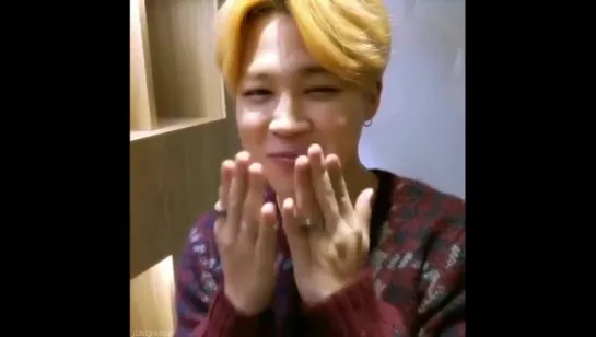 video of cute jimin a day keeps the bad mood away