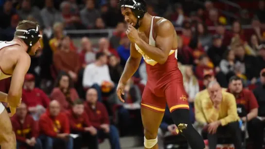 184lbs Sam Colbray (Iowa State) vs Kayne MacCallum (Oklahoma)