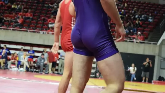 149lbs Hunter Washburn (UNI) dec Caleb Licking (Nebraska)