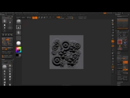 Знакомство с Zbrush Урок 6 Инструмент Alpha часть 2