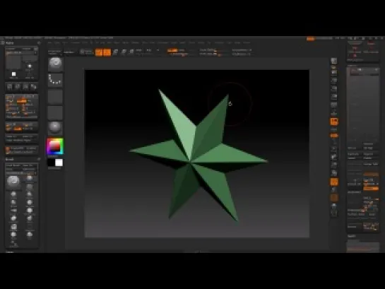 Знакомство с Zbrush Урок 7 Составные объекты и Shadow Box