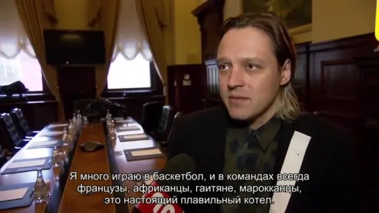 Arcade Fire - Interview with Win Butler (October 26, 2013) (русские субтитры)