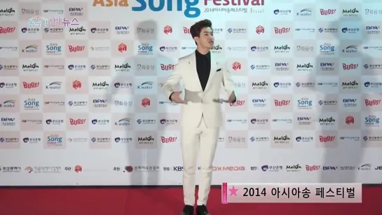 141102 Henry at Busan Asia Song Festival - Red Carpet