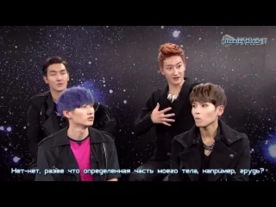 130109 Super Junior-M Tencent QQ Interview [рус.суб]