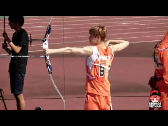 130903 Idol Sport Champion 2013 - Chuseok Special - archer  Henry