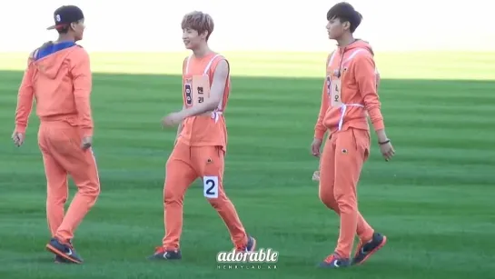 130903 Idol Sport Champion 2013 - Chuseok Special - Henry, Kai, Tao