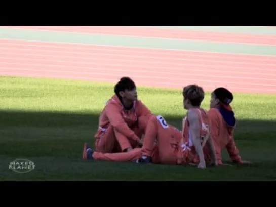 130903 Idol Sport Champion 2013 - Chuseok Special - Henry, Kai, Tao