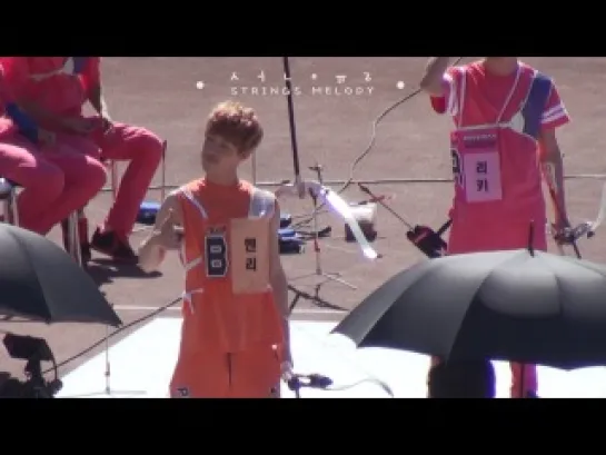 130903 Idol Sport Champion 2013 - Chuseok Special - archer Henry