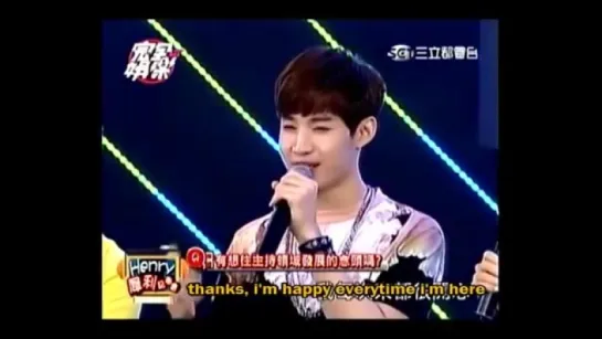 [ENG] 140908 total entertainment - Henry interview part 1