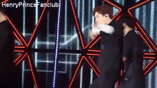 141018 SMTOWN in Shanghai - Henry - Fantastic, Super Junior-M - Swing