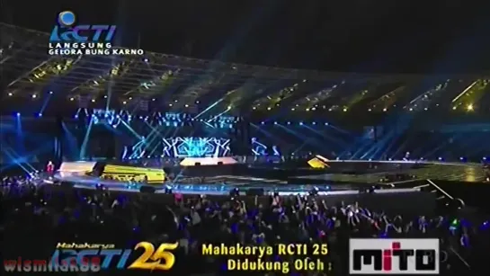 140823 RCTI 25th Anniversary concert with Super Junior-M