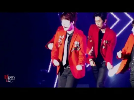 [Fancam] 140621 Best of Best Concert in Taipei - Go (Henry focus)