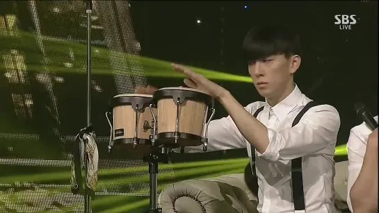 140810 Inkigayo - Henry - Bad Girl