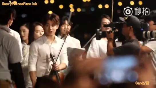 [Fancam] 150719 Always Cantare Season 2 Final Concert - Henry entrance