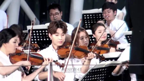 [Fancam] 150719 Always Cantare Season 2 Final Concert - Henry - Bach 'Coffee Cantata'