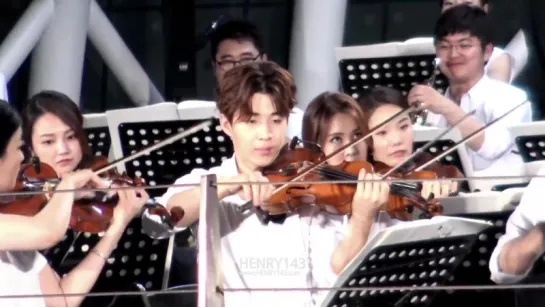 [Fancam] 150719 Always Cantare Season 2 Final Concert - Henry -   OST Hes pirate