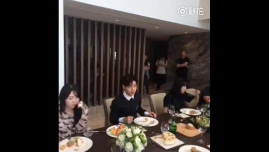 160820 'Final Recipe' promo 'Dinner with Celebrity' event with Henry