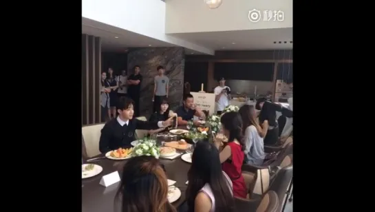 160820 'Final Recipe' promo 'Dinner with Celebrity' event with Henry