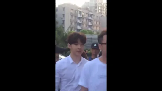 160729 Henry before 'Cool Kiz on the Block' Chinese ver. fan meeting