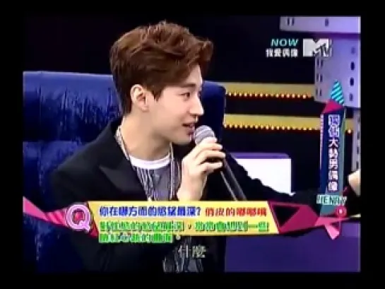 140916 MTV Idols of Asia with Henry 1/3