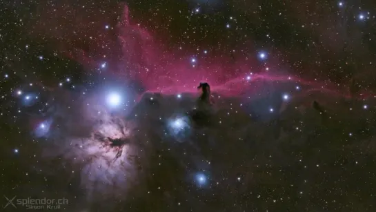 Astrophoto DeepSky Tour through Constellation Orion and Monoceros