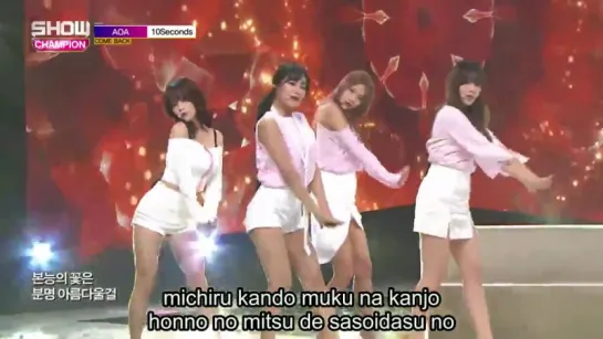 KARAOKE AOA 10 Seconds (Japanese Version)Voice has the processing in Japanese