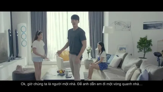 Kim Woo Bin & Song Ji Hyo in Samsung -This is Living cf preview