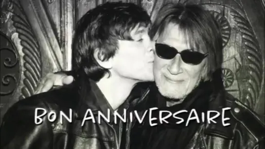 Thomas Dutronc_Bon anniversaire à mon extraordinaire papounet JacquesDutronc